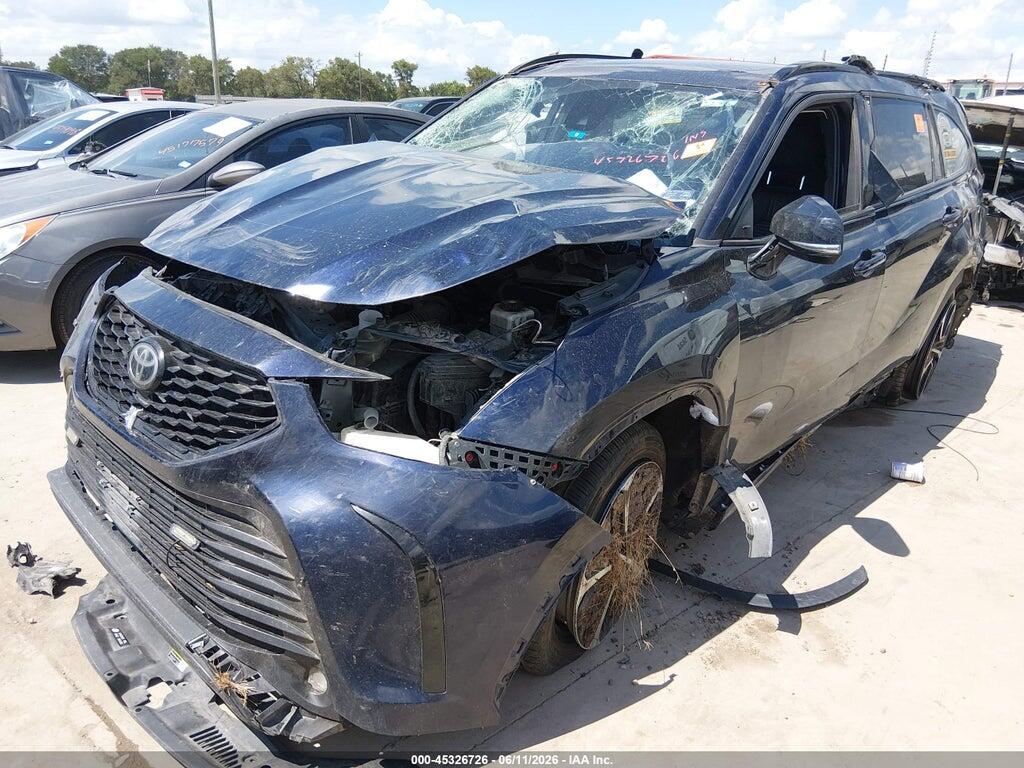 5TDLZRAH8MS080503 2021 TOYOTA HIGHLANDER photo no. 2