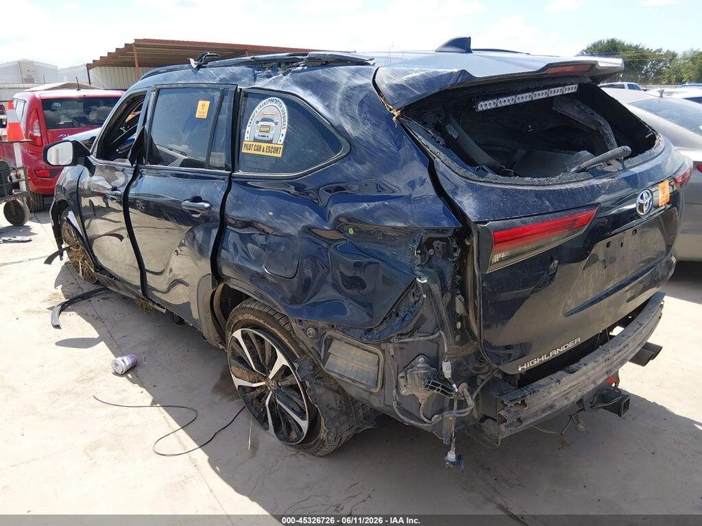 5TDLZRAH8MS080503 2021 TOYOTA HIGHLANDER photo no. 3