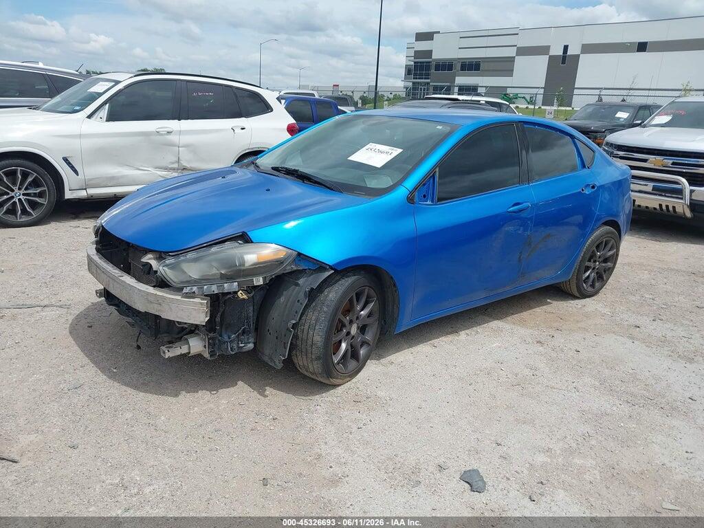 1C3CDFAAXFD392275 2015 DODGE DART photo no. 2