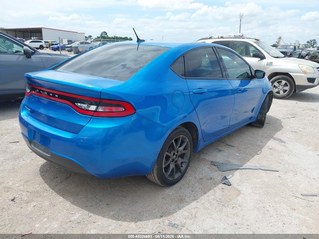 1C3CDFAAXFD392275 2015 DODGE DART photo no. 4
