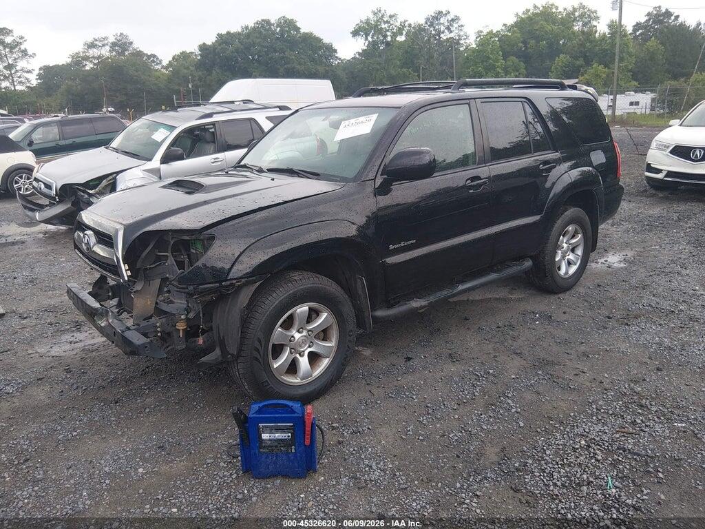 JTEZU14R780101585 2008 TOYOTA 4RUNNER photo no. 2
