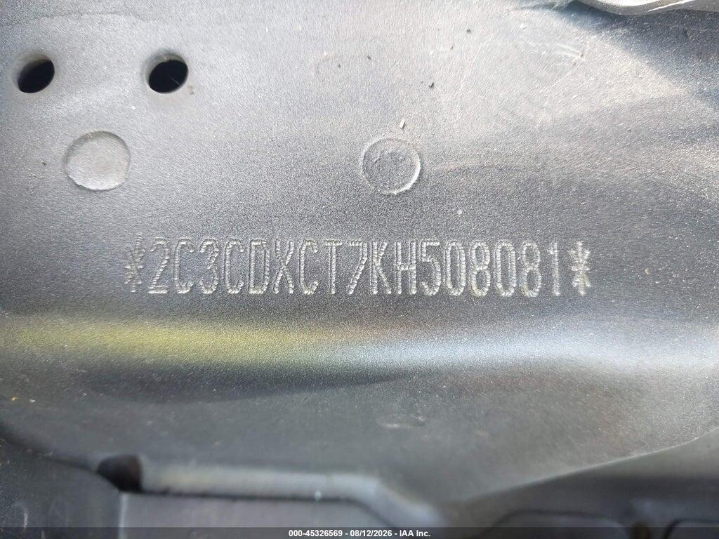 2C3CDXCT7KH508081 2019 DODGE CHARGER photo no. 9
