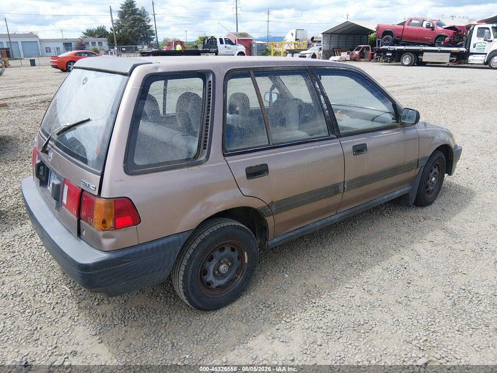 JHMEE2850MS005808 1991 HONDA CIVIC photo no. 4