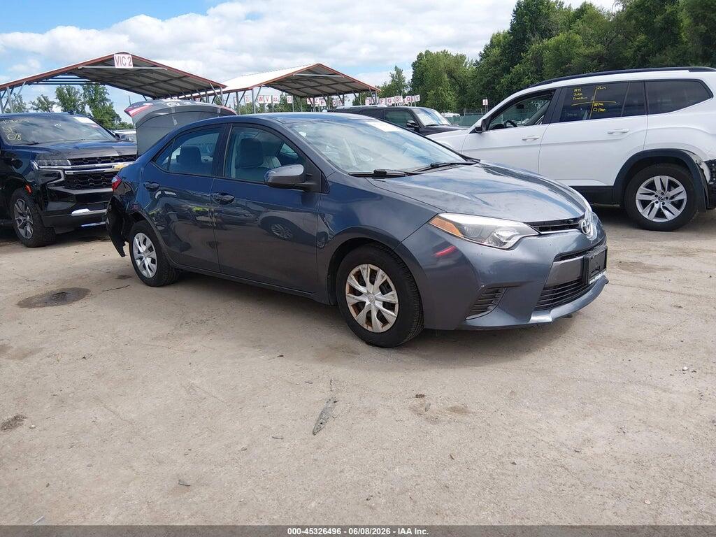 2T1BPRHE2FC401346 2015 TOYOTA COROLLA photo no. 1