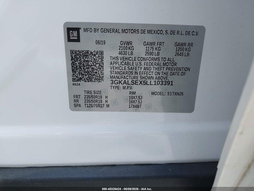 3GKALSEX5LL103391 2020 GMC TERRAIN photo no. 9