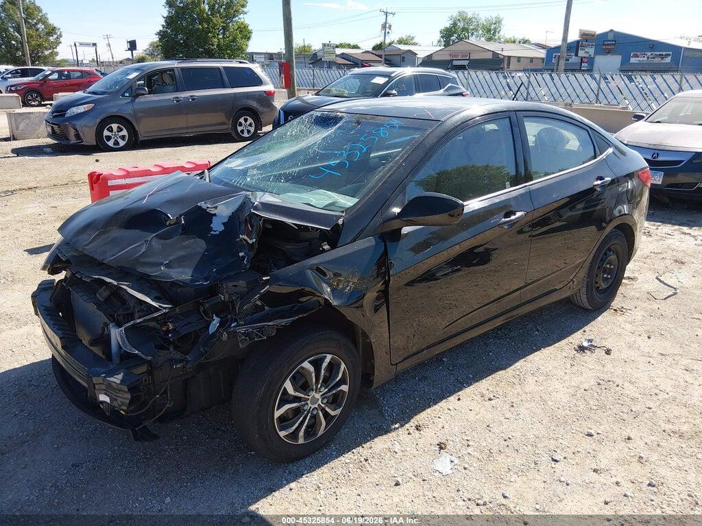 KMHCT4AE5HU320341 2017 HYUNDAI ACCENT photo no. 2