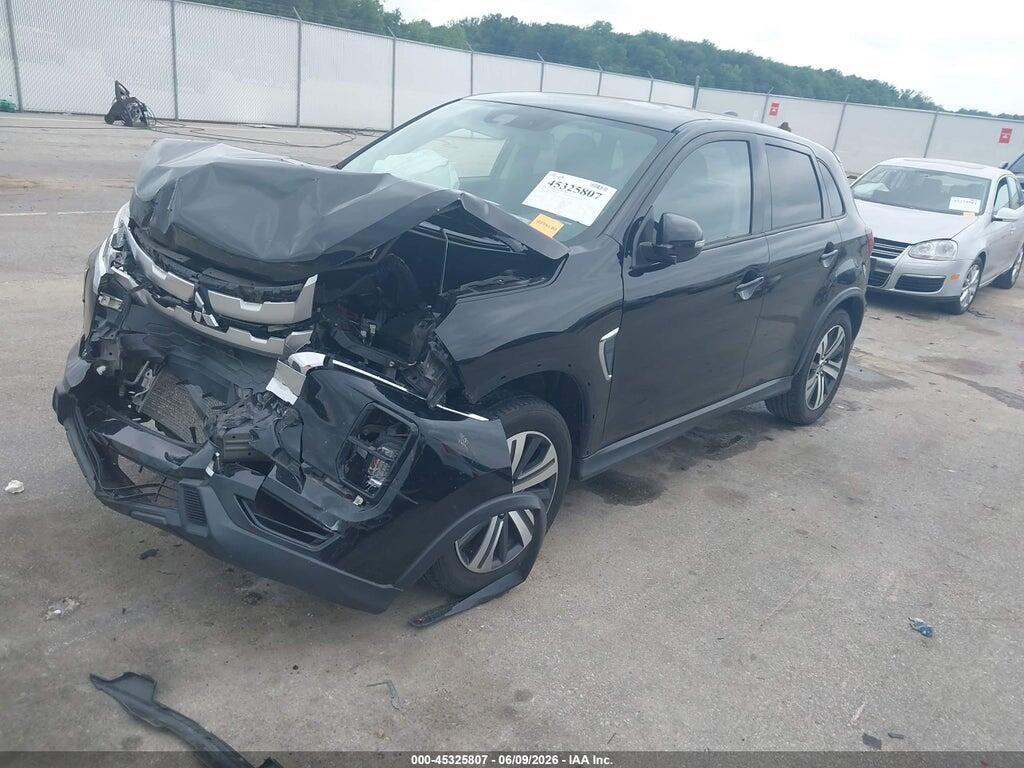 JA4ARUAU1MU024240 2021 MITSUBISHI OUTLANDER SPORT photo no. 2
