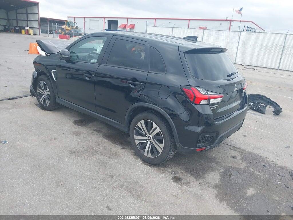 JA4ARUAU1MU024240 2021 MITSUBISHI OUTLANDER SPORT photo no. 3