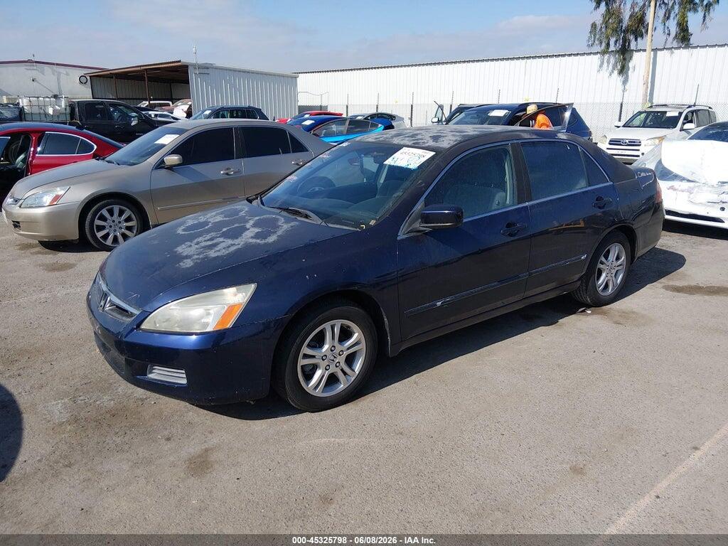 JHMCM56387C021430 2007 HONDA ACCORD photo no. 2