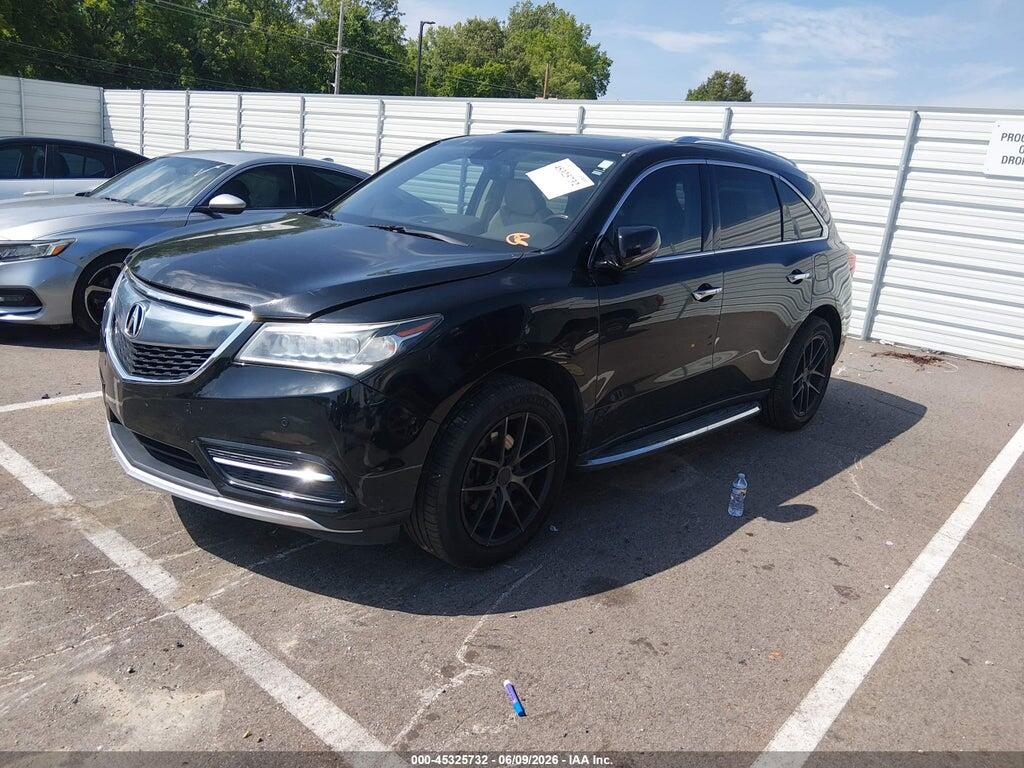 5FRYD4H88FB020546 2015 ACURA MDX photo no. 2