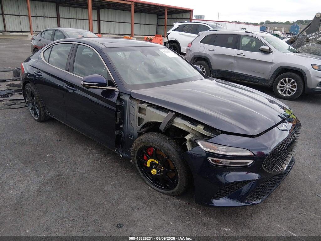 KMTG54TE1NU082496 2022 GENESIS G70 photo no. 1