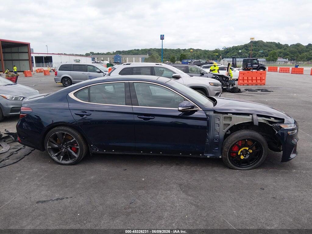 KMTG54TE1NU082496 2022 GENESIS G70 photo no. 6