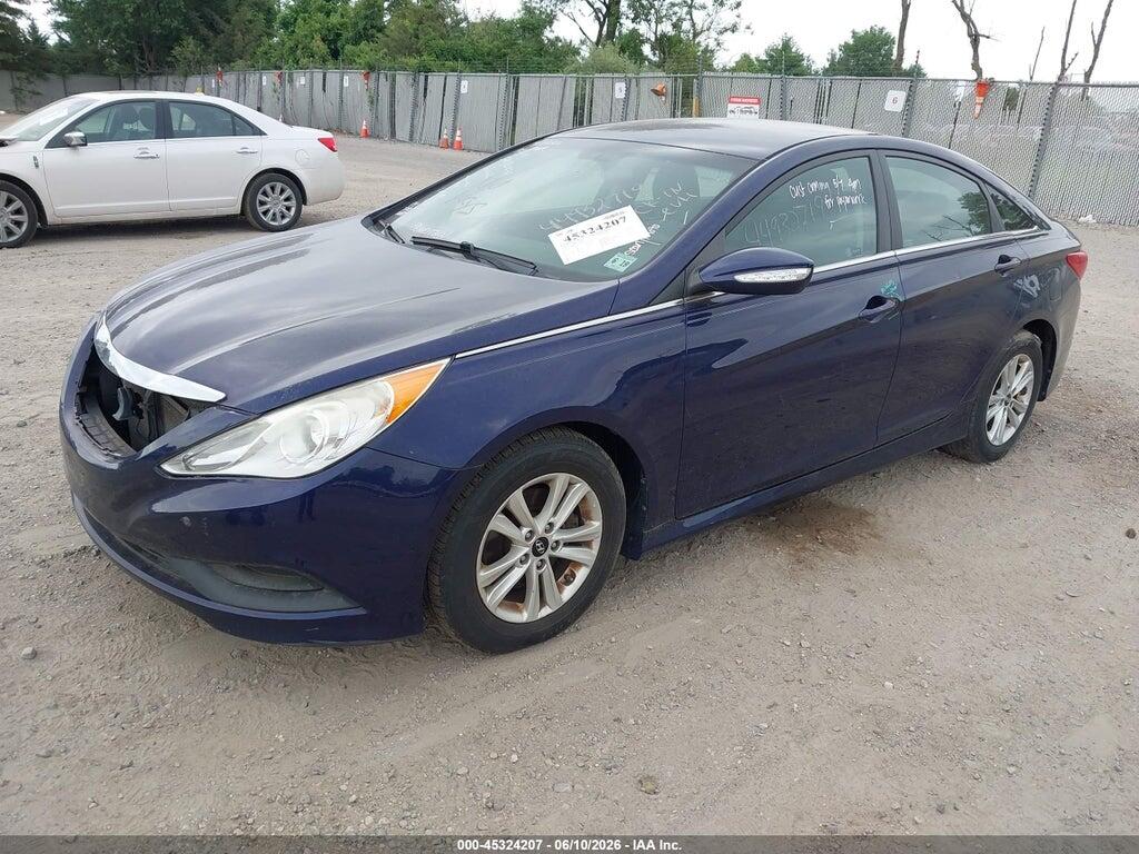 5NPEB4ACXEH830785 2014 HYUNDAI SONATA photo no. 2
