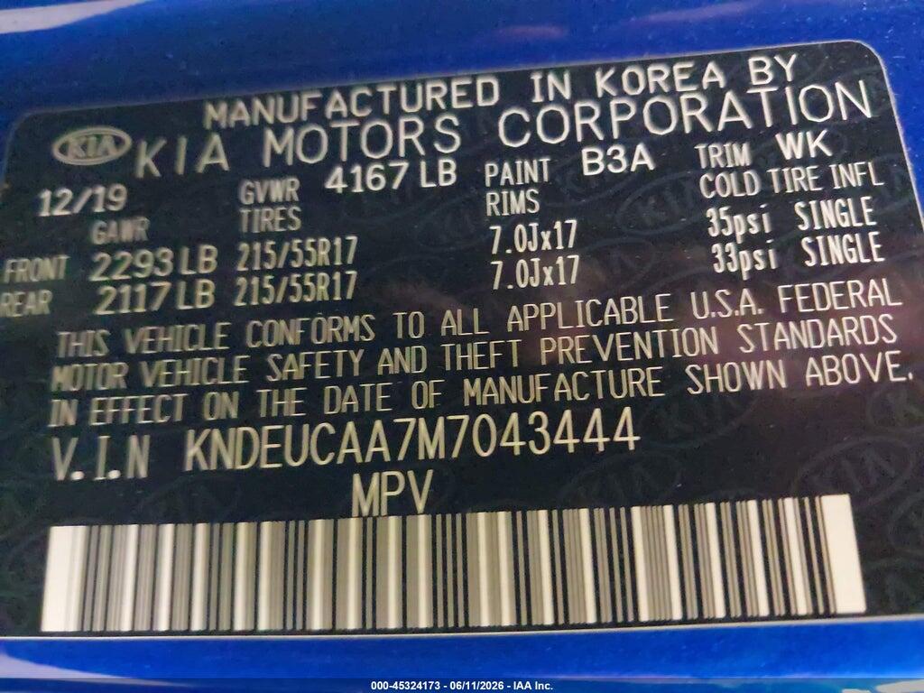 KNDEUCAA7M7043444 2021 KIA SELTOS photo no. 9
