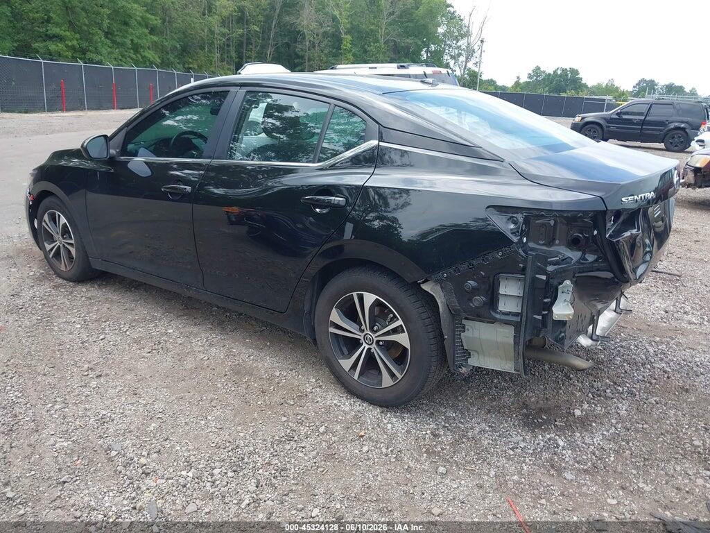 3N1AB8CV4NY317901 2022 NISSAN SENTRA photo no. 3