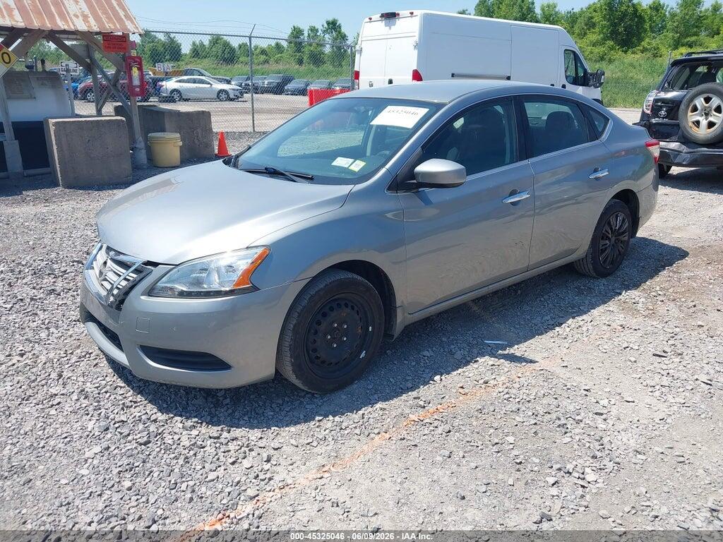 3N1AB7AP9EY337236 2014 NISSAN SENTRA photo no. 2