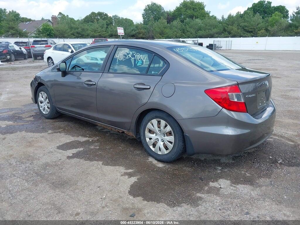 19XFB2F53CE095152 2012 HONDA CIVIC photo no. 3