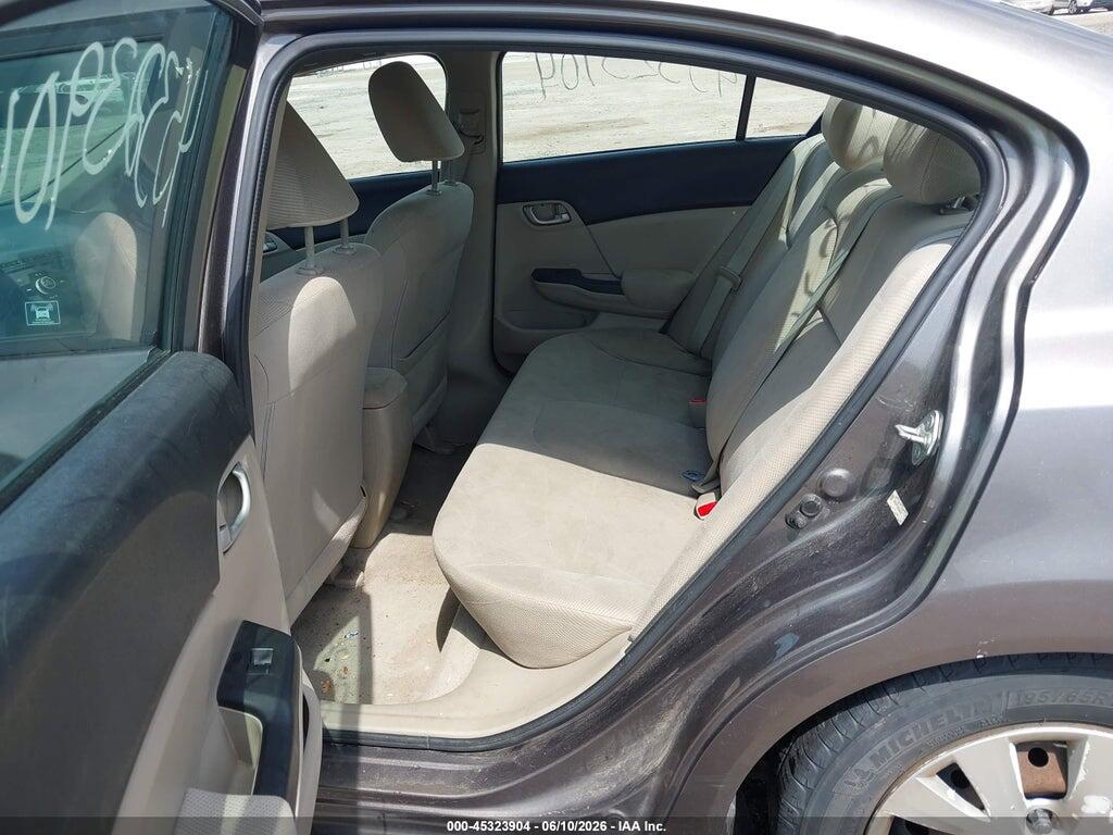 19XFB2F53CE095152 2012 HONDA CIVIC photo no. 8