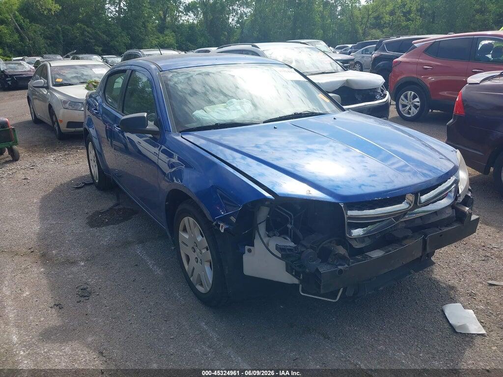 1C3CDZAB5DN755776 2013 DODGE AVENGER photo no. 1
