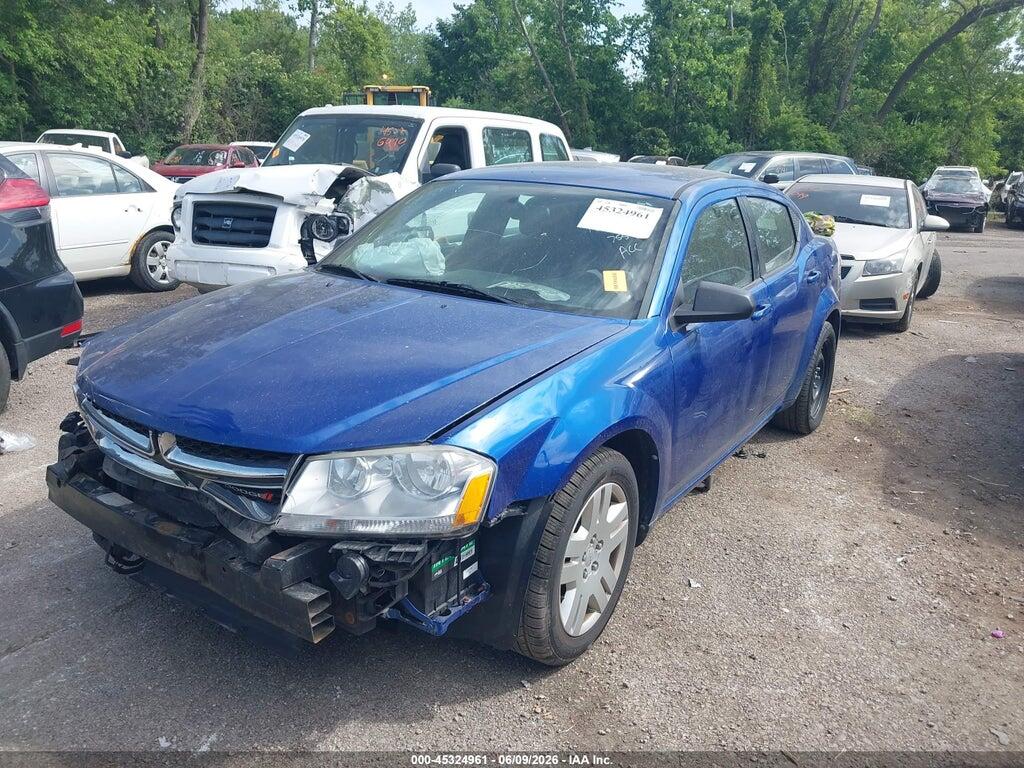 1C3CDZAB5DN755776 2013 DODGE AVENGER photo no. 2