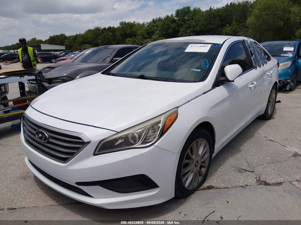5NPE24AF2GH400973 2016 HYUNDAI SONATA photo no. 2