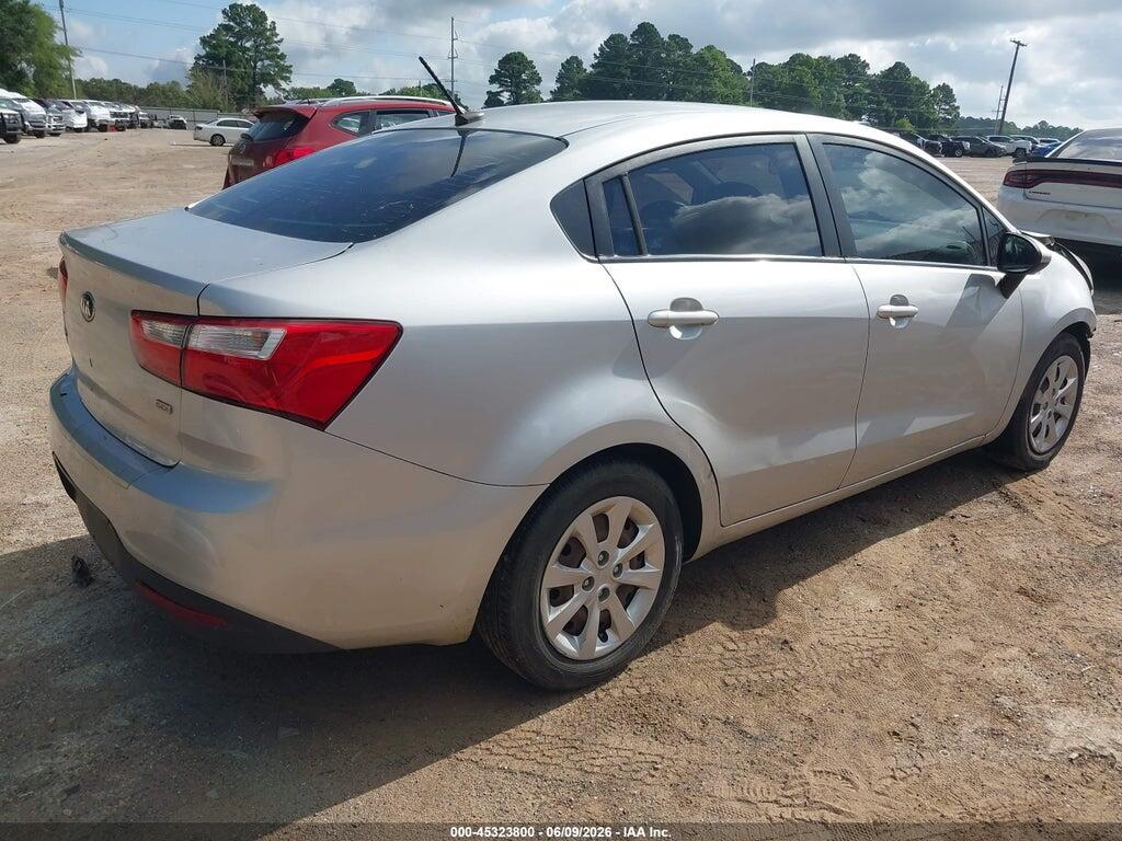 KNADM4A33D6185960 2013 KIA RIO photo no. 4