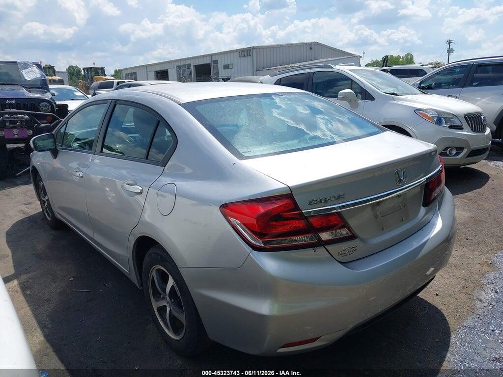 19XFB2F73FE227865 2015 HONDA CIVIC photo no. 3