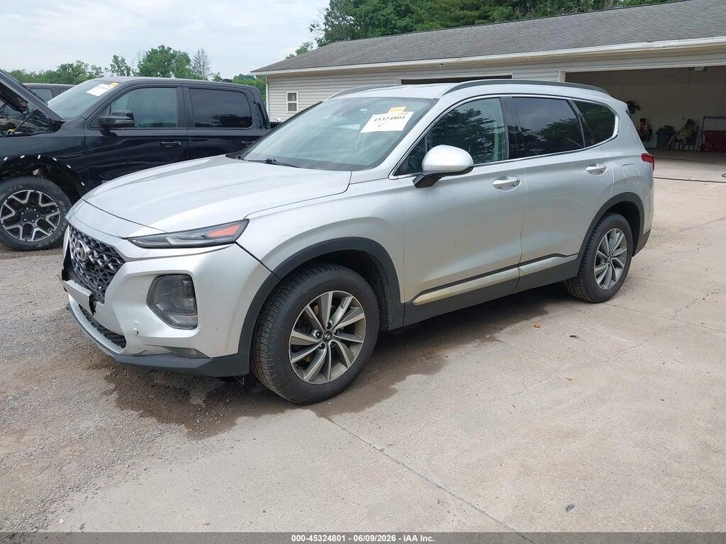 5NMS3CAD2KH074168 2019 HYUNDAI SANTA FE photo no. 2