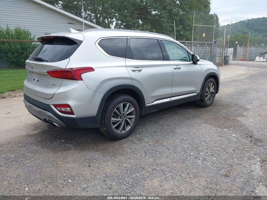 5NMS3CAD2KH074168 2019 HYUNDAI SANTA FE photo no. 4