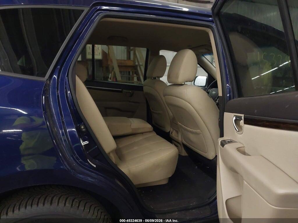 5NMSGDABXAH413184 2010 HYUNDAI SANTA FE photo no. 8