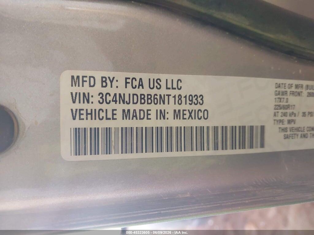 3C4NJDBB6NT181933 2022 JEEP COMPASS photo no. 9