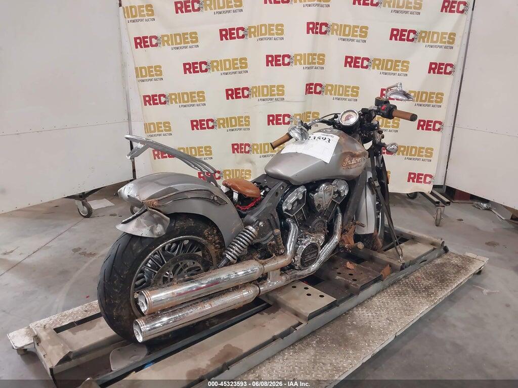 56KMSB009G3111284 2016 INDIAN MOTORCYCLE CO. SCOUT photo no. 4