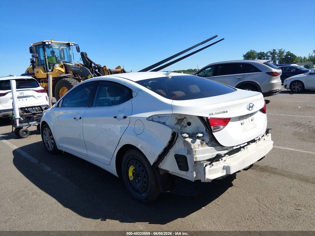5NPDH4AEXEH522530 2014 HYUNDAI ELANTRA photo no. 3