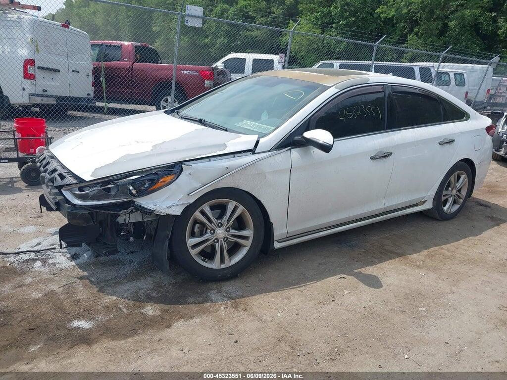 5NPE34AF3JH682433 2018 HYUNDAI SONATA photo no. 2