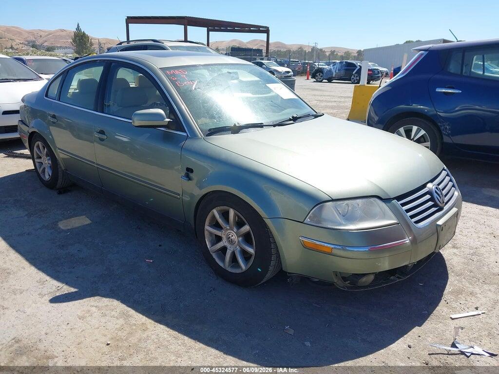 WVWPD63B54P097034 2004 VOLKSWAGEN PASSAT photo no. 1