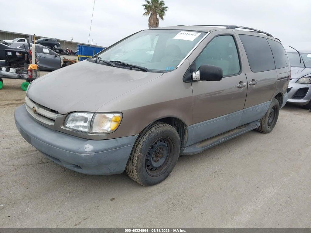 4T3ZF13C1WU031473 1998 TOYOTA SIENNA photo no. 2