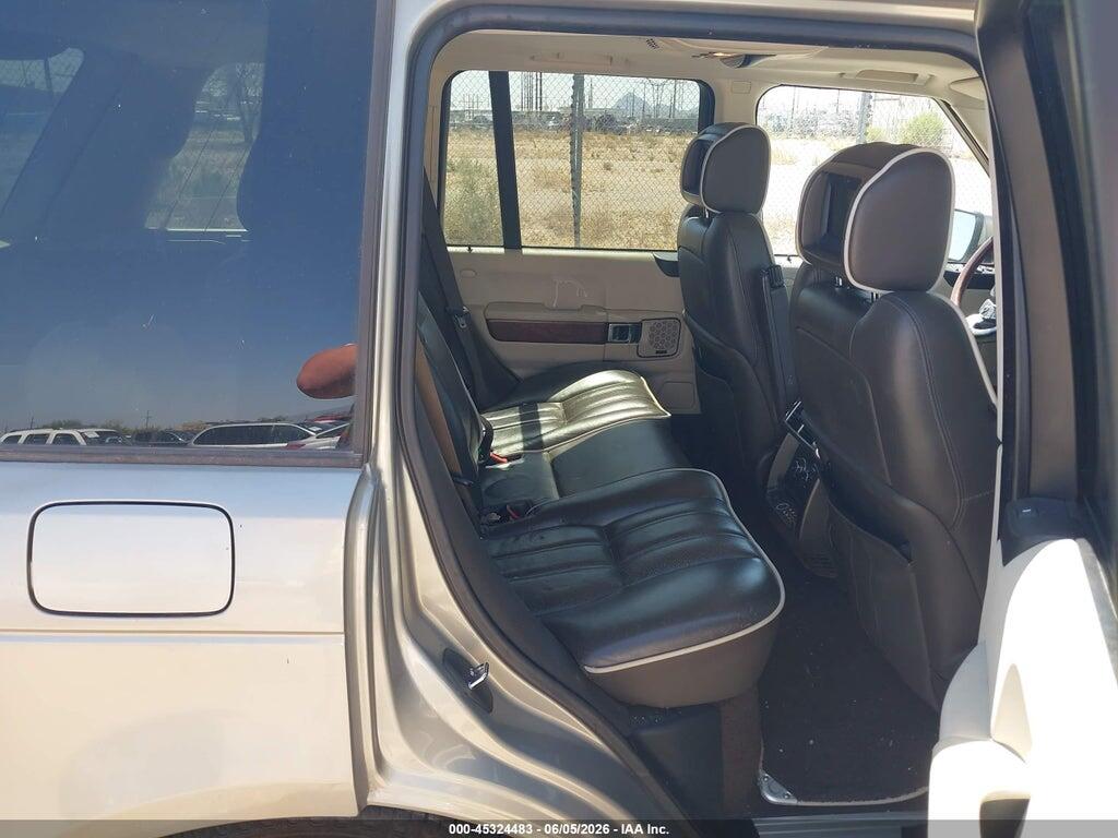 SALMF1D4XAA328114 2010 LAND ROVER RANGE ROVER photo no. 8