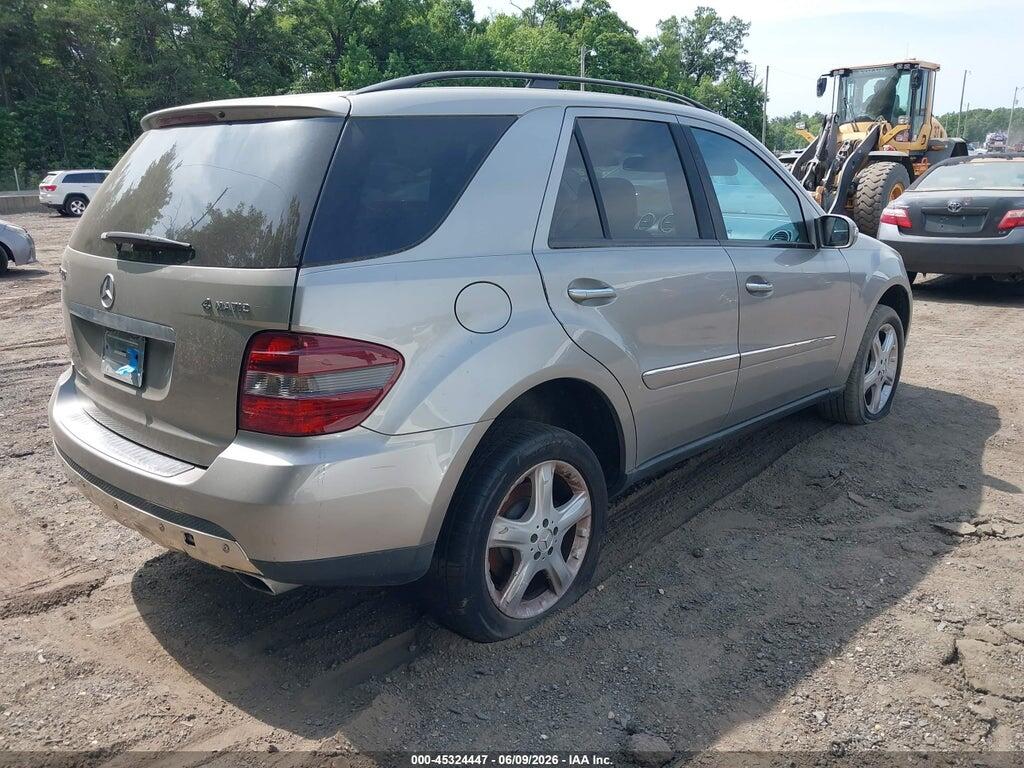 4JGBB75E87A201564 2007 MERCEDES-BENZ ML 500 photo no. 4