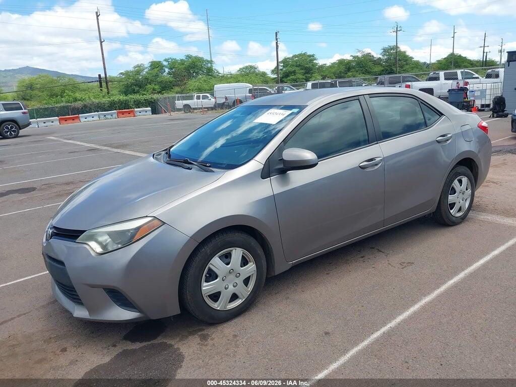 5YFBPRHE9EP039899 2014 TOYOTA COROLLA photo no. 2