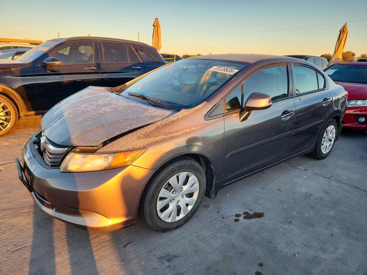 2012 HONDA CIVIC LX