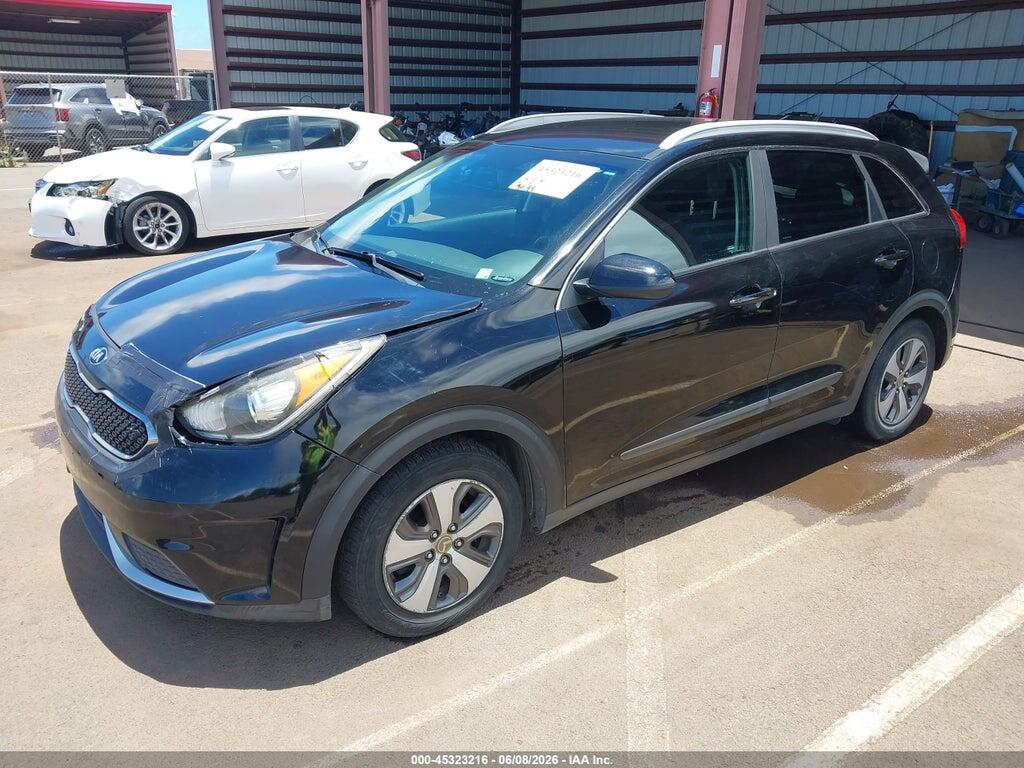 KNDCB3LC6J5210296 2018 KIA NIRO photo no. 2