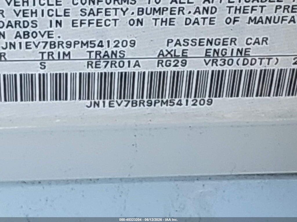 JN1EV7BR9PM541209 2023 INFINITI Q50 photo no. 9