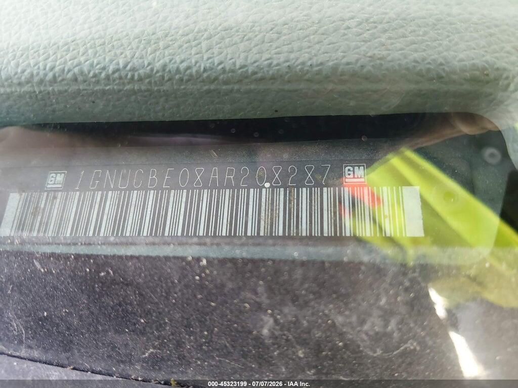 1GNUCBE08AR208287 2010 CHEVROLET TAHOE photo no. 9