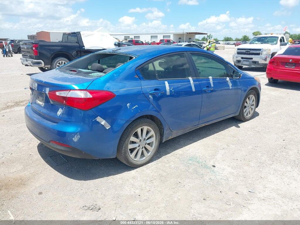 KNAFX4A60E5219855 2014 KIA FORTE photo no. 4