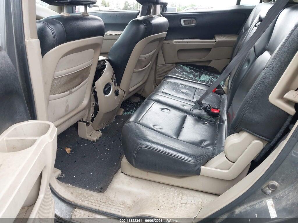 5FNYF48479B025265 2009 HONDA PILOT photo no. 8