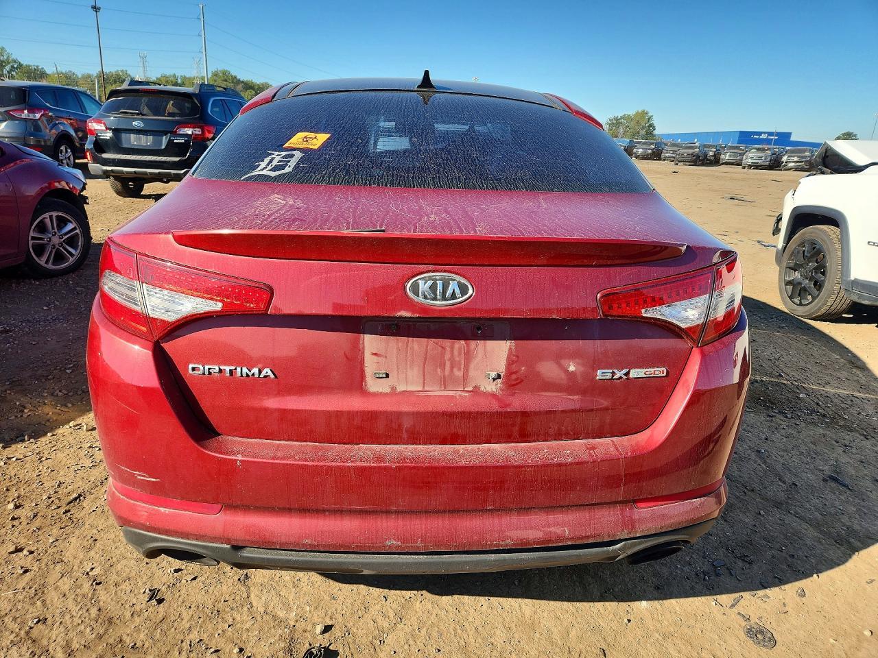 2011 KIA OPTIMA SX — Фото 6 из 12