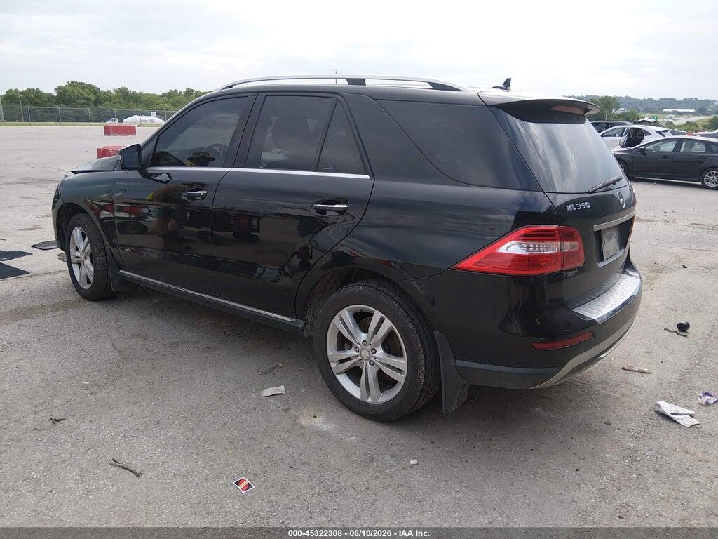 4JGDA5HB1CA023136 2012 MERCEDES-BENZ ML 350 photo no. 3