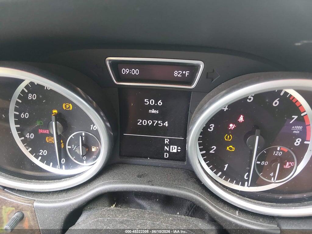 4JGDA5HB1CA023136 2012 MERCEDES-BENZ ML 350 photo no. 7