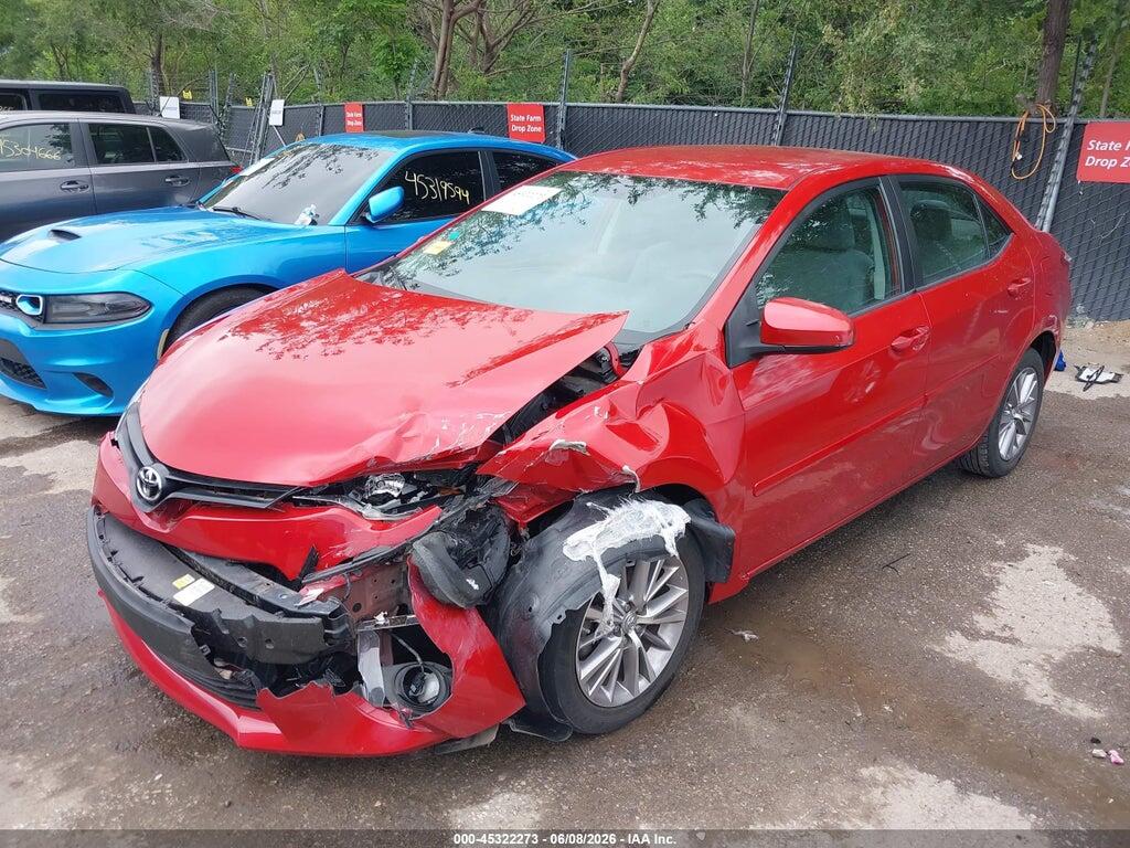 5YFBURHE0EP123845 2014 TOYOTA COROLLA photo no. 2