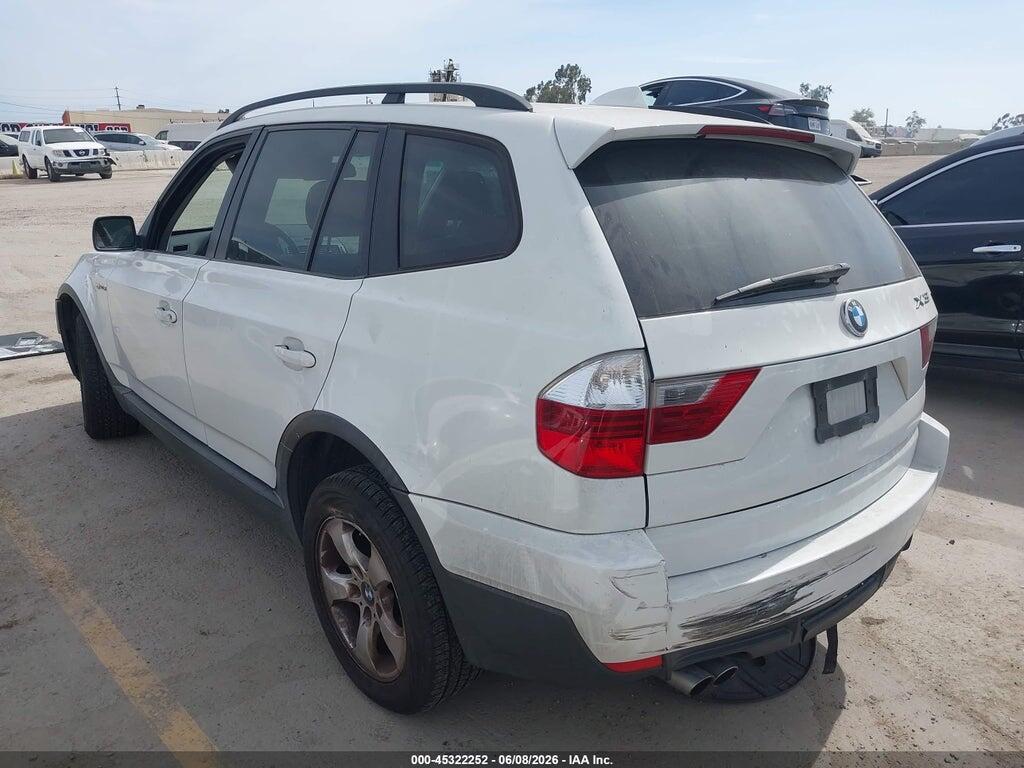 WBXPC93447WF26833 2007 BMW X3 photo no. 3